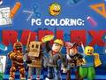 Játék PG színező Roblox  online