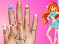 Játék Winx Nail átalakítása  online