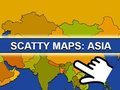 Játék Scatty Maps: Ázsia  online