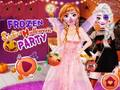 Játék Fagyasztott nővérek Halloween Party online