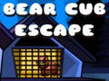 Játék Bear Cub menekülés online