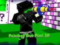 Játék Paintball pisztoly pixel 3d online