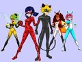 Játék Katicabogár és Cat Noir Maker  online