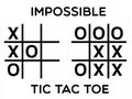 Játék Lehetetlen tic tac toe  online