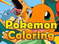 Játék Pokémon színezés  online