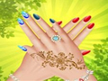Játék Tavaszi Nail-Art  online