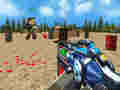 Játék Paintball szórakoztató lövöldözés multiplayer online