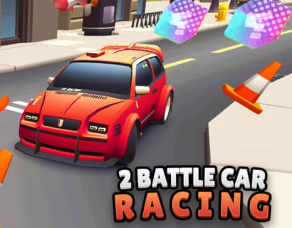 Játék 2 játékos harci autóverseny  online