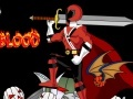 Játék Power Rangers Samurai Halloween vér  online