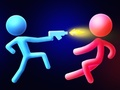 Játék Stickman templomi párbaj  online