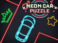 Játék Neon autós puzzle  online