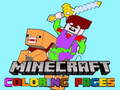 Játék Minecraft színező oldalak  online