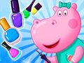 Játék Hippo Manikűr Szalon  online