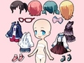 Játék Chibi Anime hercegnő baba  online