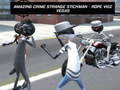 Játék Csodálatos bűncselekmény Strange Stickman Rope Vice Vegas online