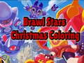 Játék Brawl Stars karácsonyi színező  online
