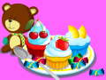 Játék Színes Cupcakes főzés  online