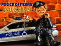 Játék Rendőrtisztek Puzzle  online