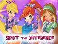Játék A Winx Club észreveszi a különbségeket  online