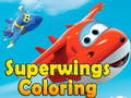 Játék Superwings színezés  online