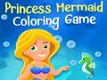 Játék Princess Mermaid színező játék  online