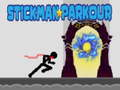 Játék Stickman parkour online