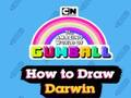 Játék Gumball csodálatos világa Hogyan rajzoljunk Darwint  online