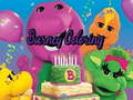Játék Barney színezés  online