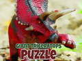 Játék Óriás Triceratops puzzle  online