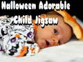 Játék Halloween imádnivaló gyermek kirakós játék  online