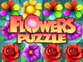 Játék Virágok Puzzle  online