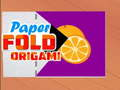 Játék Papír hajtogatott origami  online