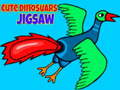 Játék Aranyos dinoszauruszok kirakós játék  online