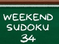 Játék Hétvégi Sudoku 34  online