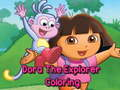 Játék Dora The Explorer színező  online