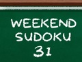 Játék Hétvégi Sudoku 31  online