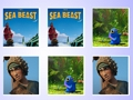 Játék A Sea Beast memóriakártya mérkőzés  online