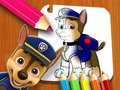 Játék Mancs őrjárat: kifestőkönyv  online