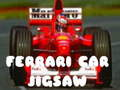 Játék Ferrari autós kirakós  online