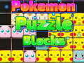 Játék Pokémon puzzle blokkok  online