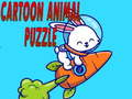 Játék Rajzfilm Animal Puzzle  online