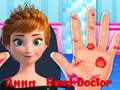 Játék Frozen: Anna kézkezelései  online