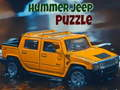 Játék Hummer Jeep puzzle online