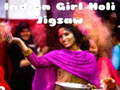 Játék Indiai lány Holi Jigsaw  online