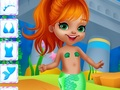 Játék Mermaid papírbaba öltöztetős  online