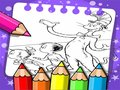 Játék Cat In The Hat kifestőkönyv  online