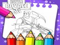 Játék Fortnite kifestőkönyv  online