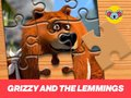 Játék Grizzy és a Lemmings kirakós bolygó  online
