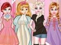 Játék Princess papírbaba stílus  online