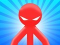 Játék Red Stickman vs Monster School online